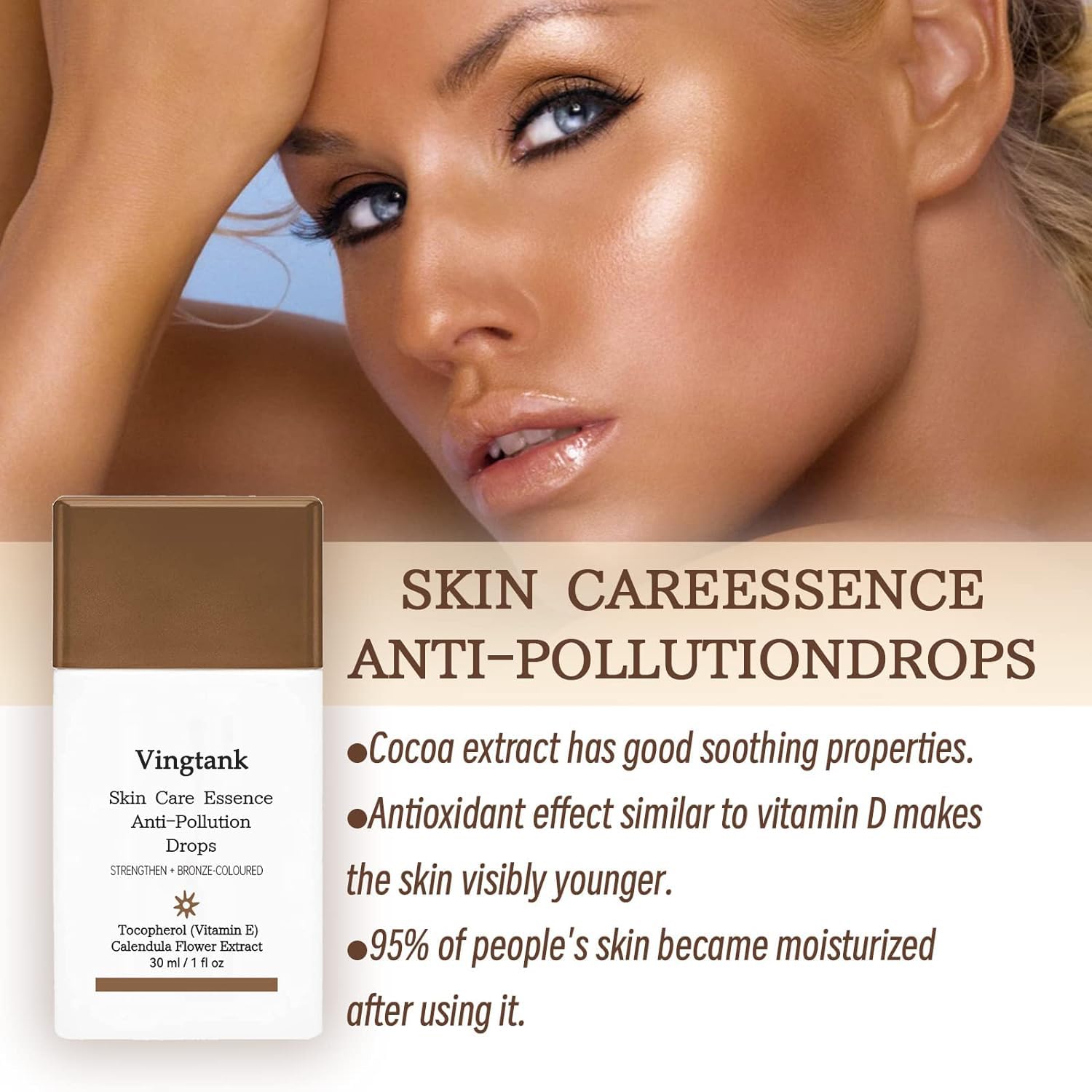 2 Bottles Skin Care Essence Anti-Pollution Drops Review