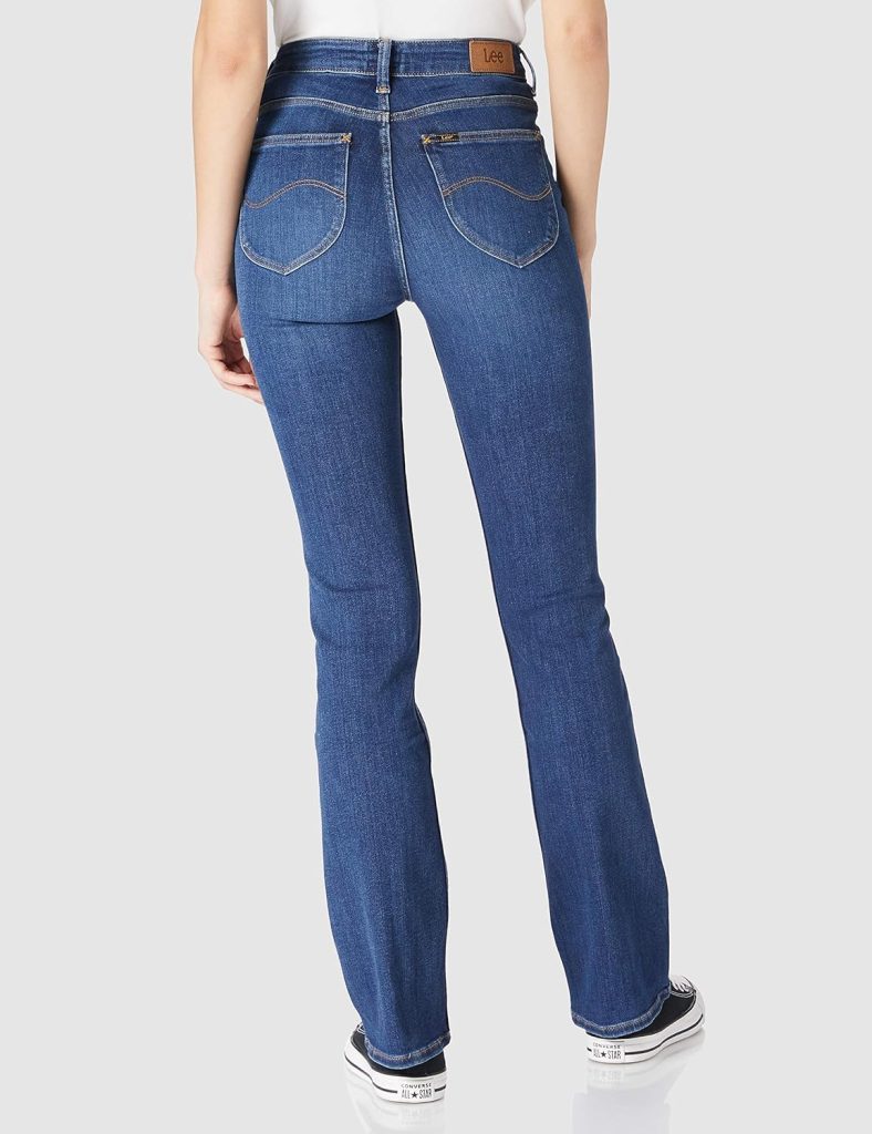 Lee Womens Legendary Mid Rise Flare Jean