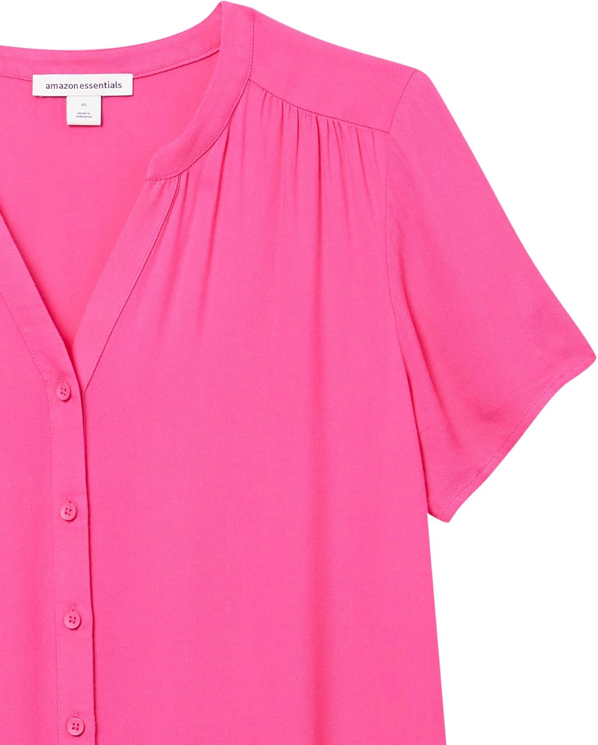 Amazon Essentials Women’s Short-Sleeve Woven Blouse Review