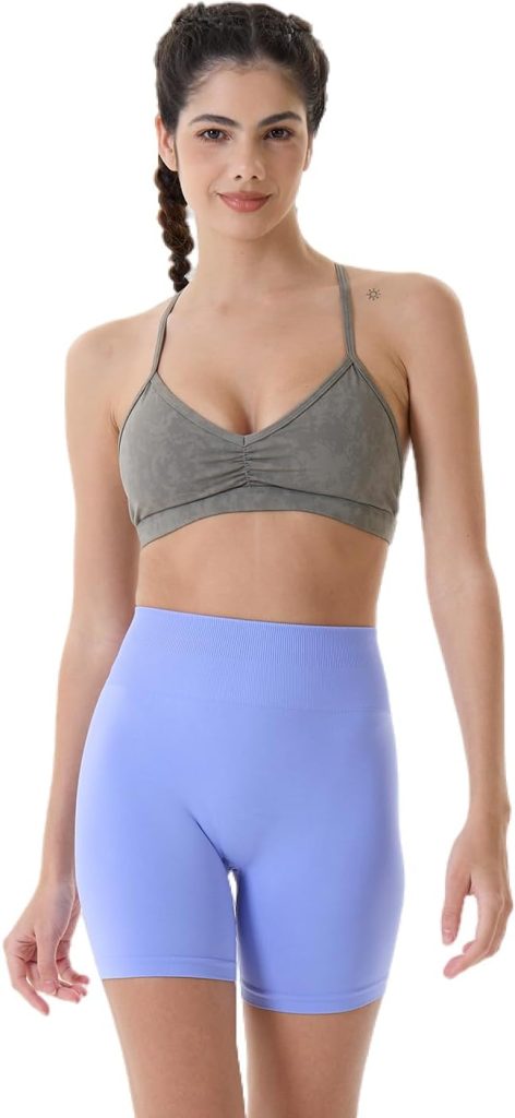 AUROLA Dream Workout Shorts for Women Seamless Soft Smooth Gym Yoga Scrunch Active Shorts