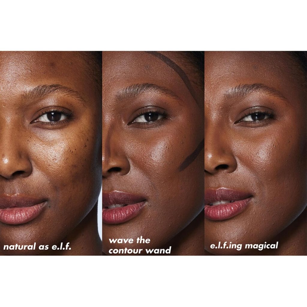 e.l.f. Halo Glow Contour Beauty Wand, Liquid Contour Wand For A Naturally Sculpted Look, Buildable Formula, Vegan  Cruelty-free, Light/Medium