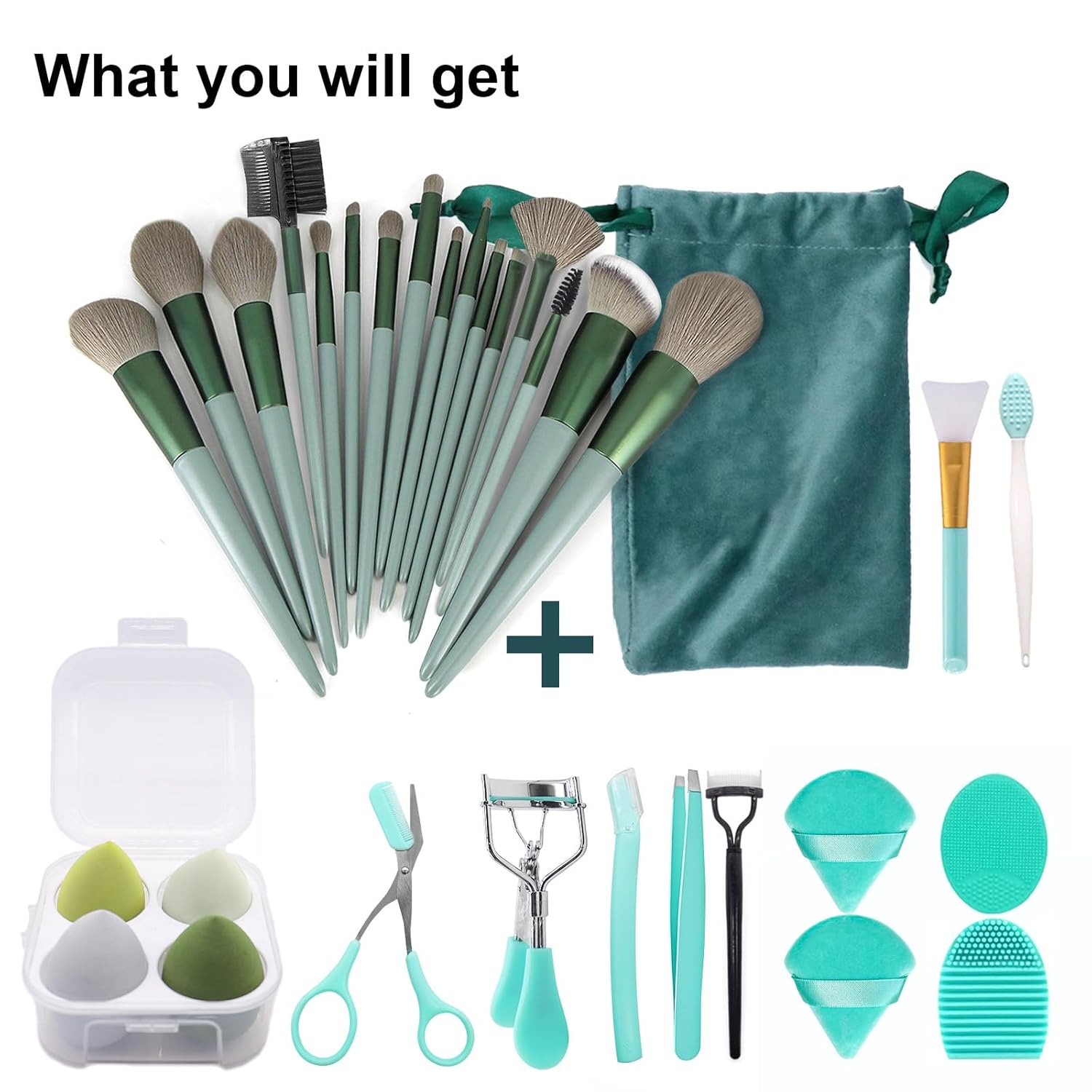 Koccido Makeup Brushes 22 Pcs Makeup Kit Review