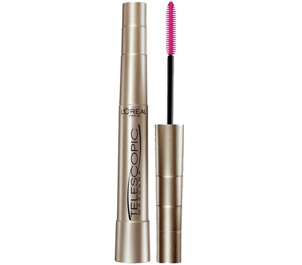 LOreal Paris Makeup Telescopic Original Lengthening Mascara, Blackest Black, 0.27 Fl Oz (1 Count)