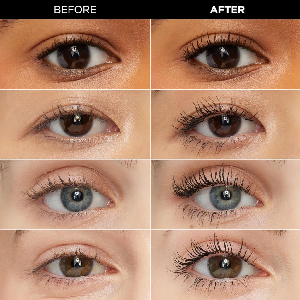 LOreal Paris Makeup Telescopic Original Lengthening Mascara, Blackest Black, 0.27 Fl Oz (1 Count)