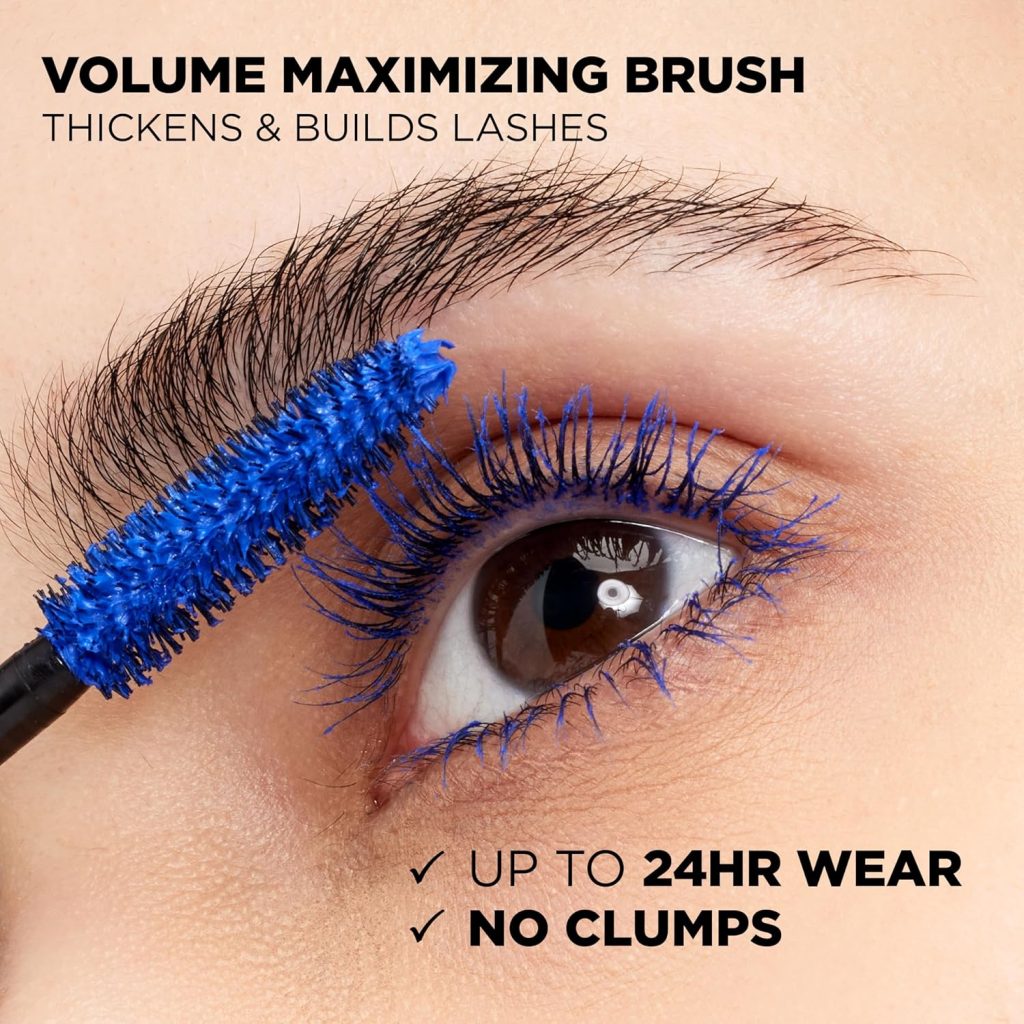L’Oreal Paris Makeup Voluminous Original Volume Building Waterproof Mascara, Carbon Black, 0.23 Fl Oz