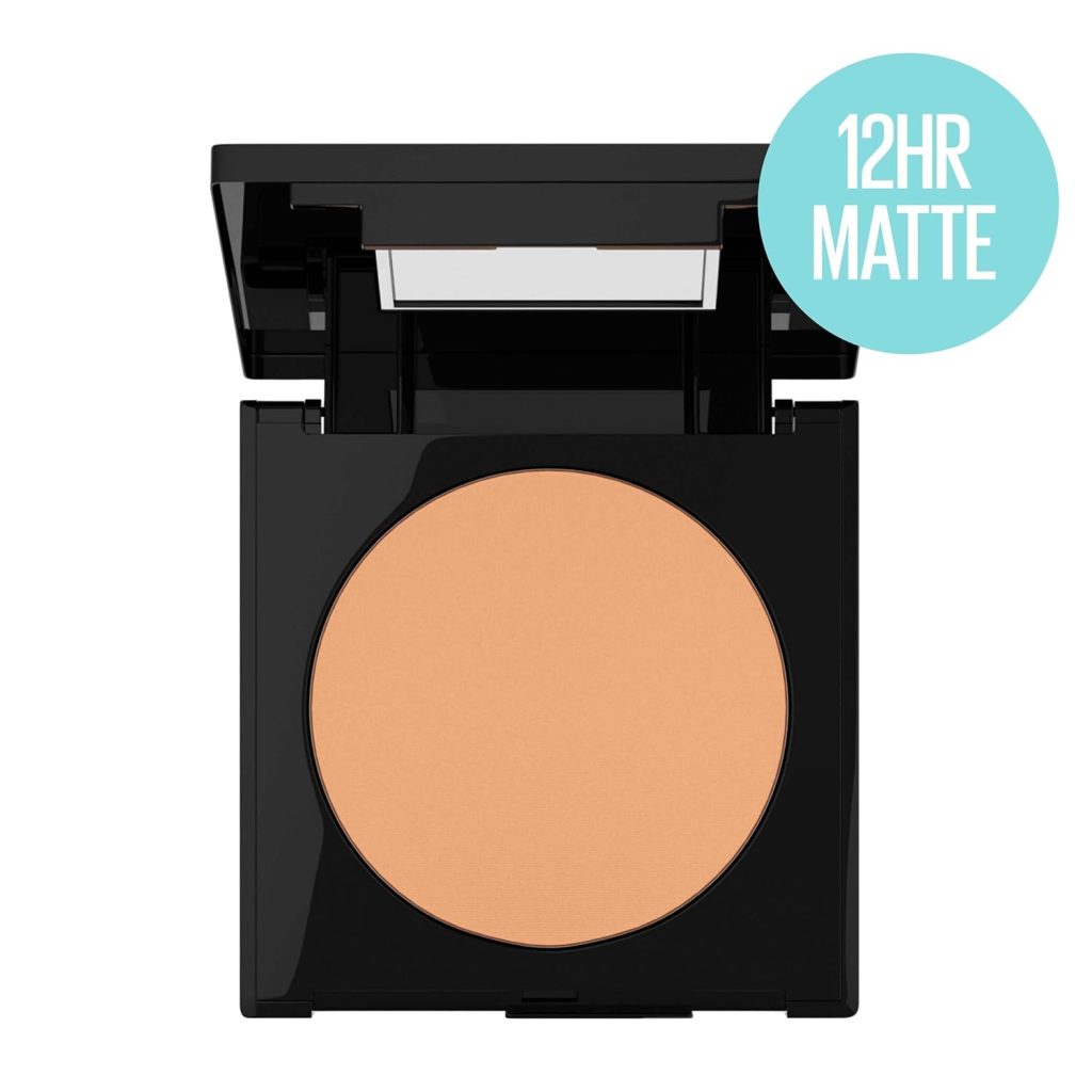 Maybelline Fit Me Matte + Poreless Pressed Face Powder Makeup  Setting Powder, Classic Ivory, 1 Count