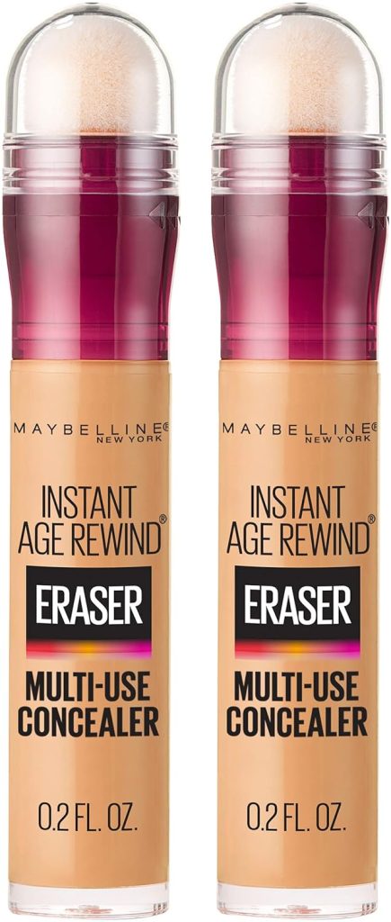 Maybelline Instant Age Rewind Eraser Dark Circles Treatment Multi-Use Concealer, 110, 1 Count (Packaging May Vary)
