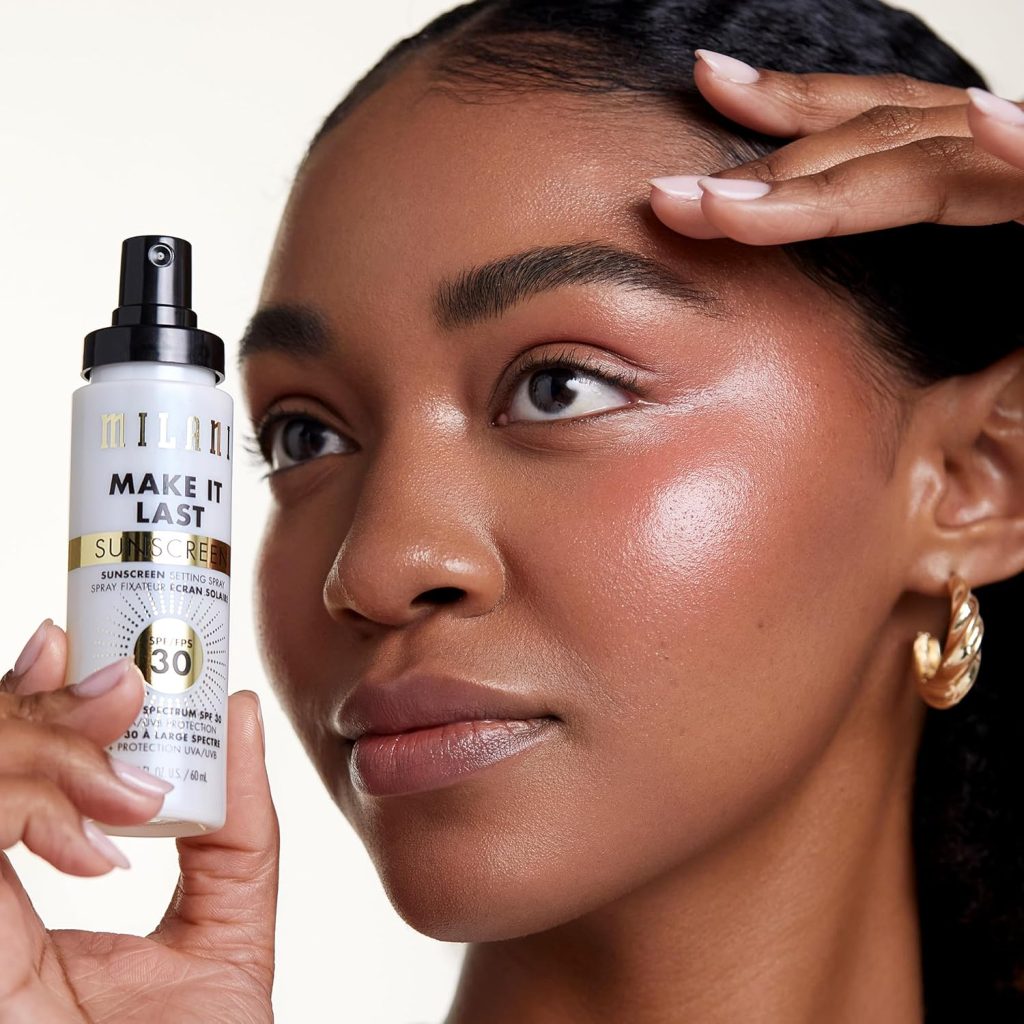Milani Make It Dewy Setting Spray 3 in 1- Hydrate + Illuminate + Set (2.03 Fl. Oz.) Makeup Finishing Spray - Makeup Primer  Hydrating Setting Spray
