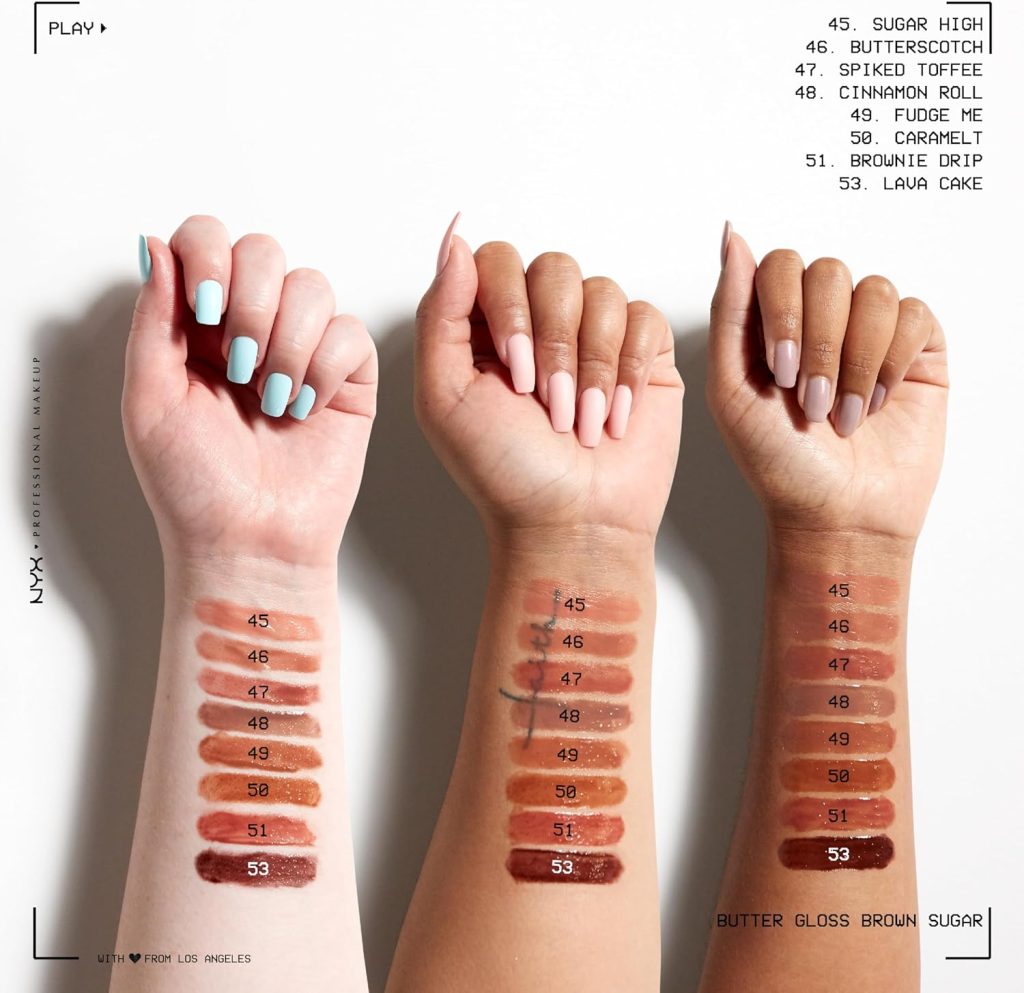 NYX PROFESSIONAL MAKEUP Butter Gloss, Non-Sticky Lip Gloss - Sugar Glass (Clear)