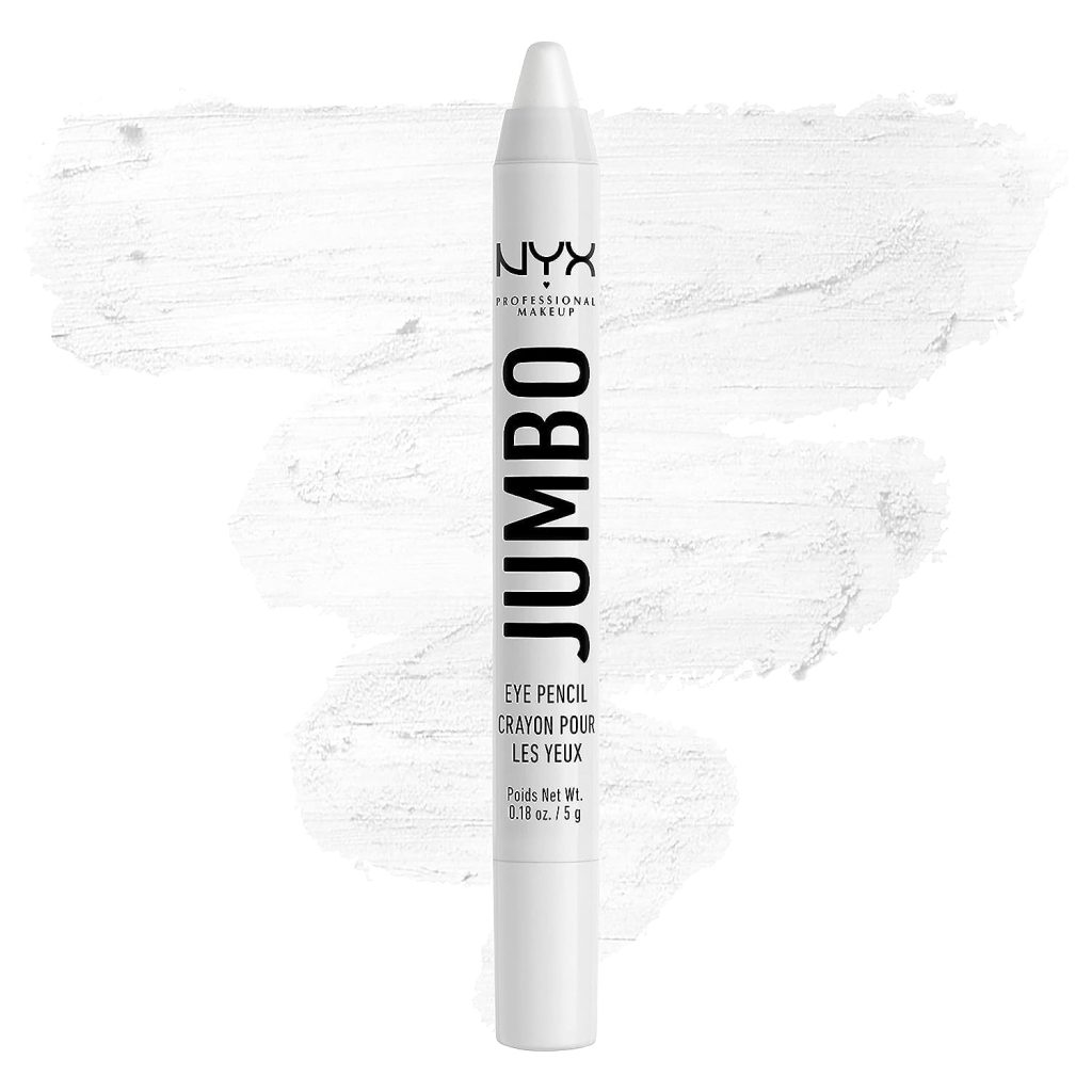 NYX PROFESSIONAL MAKEUP Jumbo Eye Pencil, Blendable Eyeshadow Stick  Eyeliner Pencil - Milk