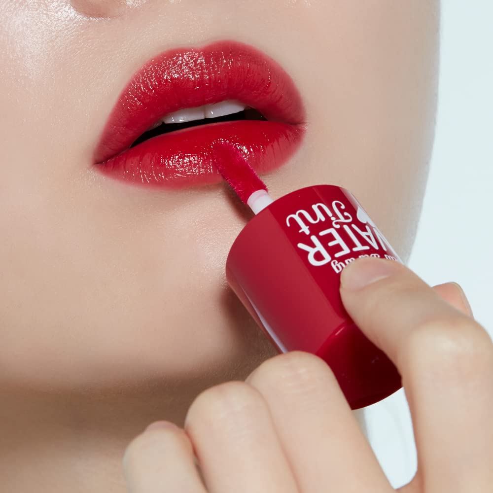 ETUDE Dear Darling Water Tint Cherry Ade (21AD) | Vivid Color Lip Stain with Moisturizing Weightless  Non-sticky Finish Lip Stain | Smudge-proof  Lightweight Lip Tint | K-beauty ETUDE Dear Darling Water Tint Cherry Ade (21AD) | Vivid Color Lip Stain with Moisturizing Weightless  Non-sticky Finish Lip Stain | Smudge-proof  Lightweight Lip Tint | K-beauty
