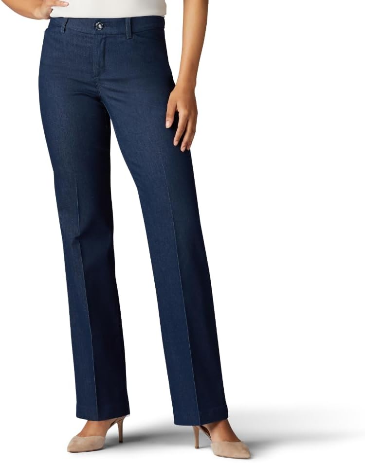 Lee Womens Ultra Lux Comfort with Flex Motion Trouser Pant