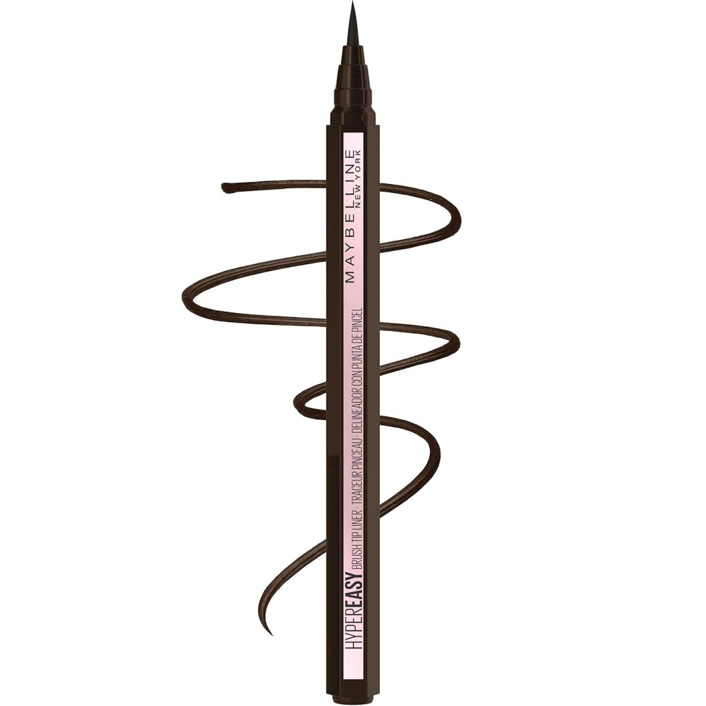 Maybelline Hyper Easy Liquid Pen No-Skip Eyeliner, Satin Finish, Waterproof Formula, Pitch Black, 0.018 Fl Oz Maybelline Hyper Easy Liquid Pen No-Skip Eyeliner, Satin Finish, Waterproof Formula, Pitch Black, 0.018 Fl Oz