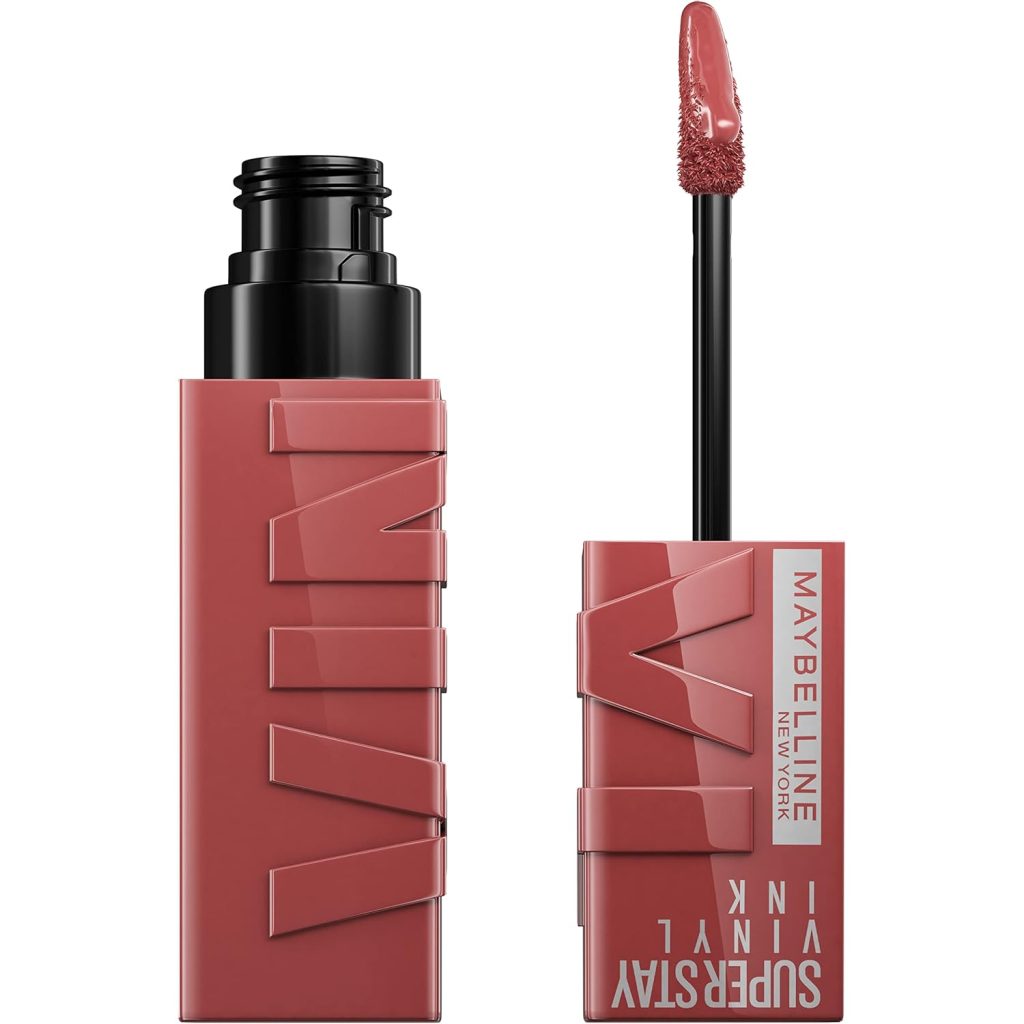 MAYBELLINE Super Stay Vinyl Ink Longwear No-Budge Liquid Lipcolor Make Up, Highly Pigmented Color and Instant Shine, Sultry, 1 Count MAYBELLINE Super Stay Vinyl Ink Longwear No-Budge Liquid Lipcolor Make Up, Highly Pigmented Color and Instant Shine, Sultry, 1 Count