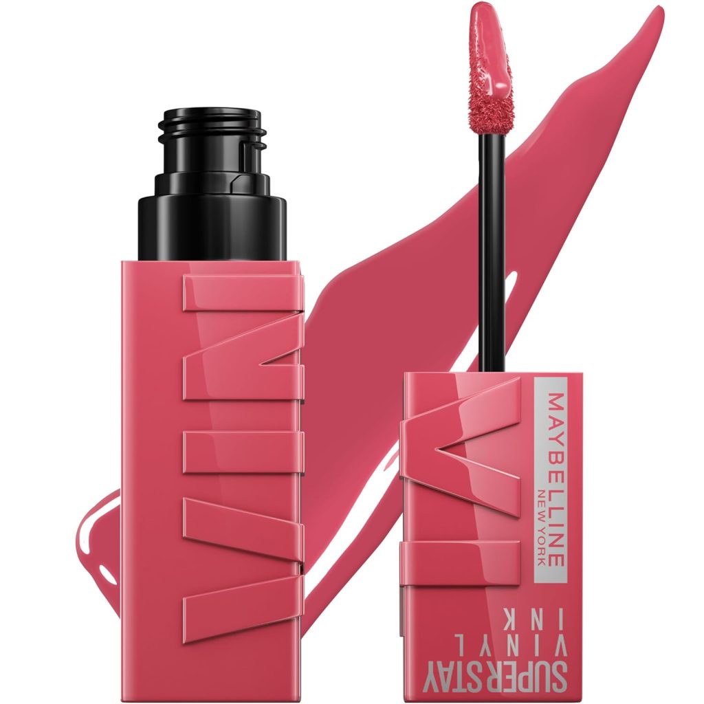 MAYBELLINE Super Stay Vinyl Ink Longwear No-Budge Liquid Lipcolor Make Up, Highly Pigmented Color and Instant Shine, Sultry, 1 Count MAYBELLINE Super Stay Vinyl Ink Longwear No-Budge Liquid Lipcolor Make Up, Highly Pigmented Color and Instant Shine, Sultry, 1 Count