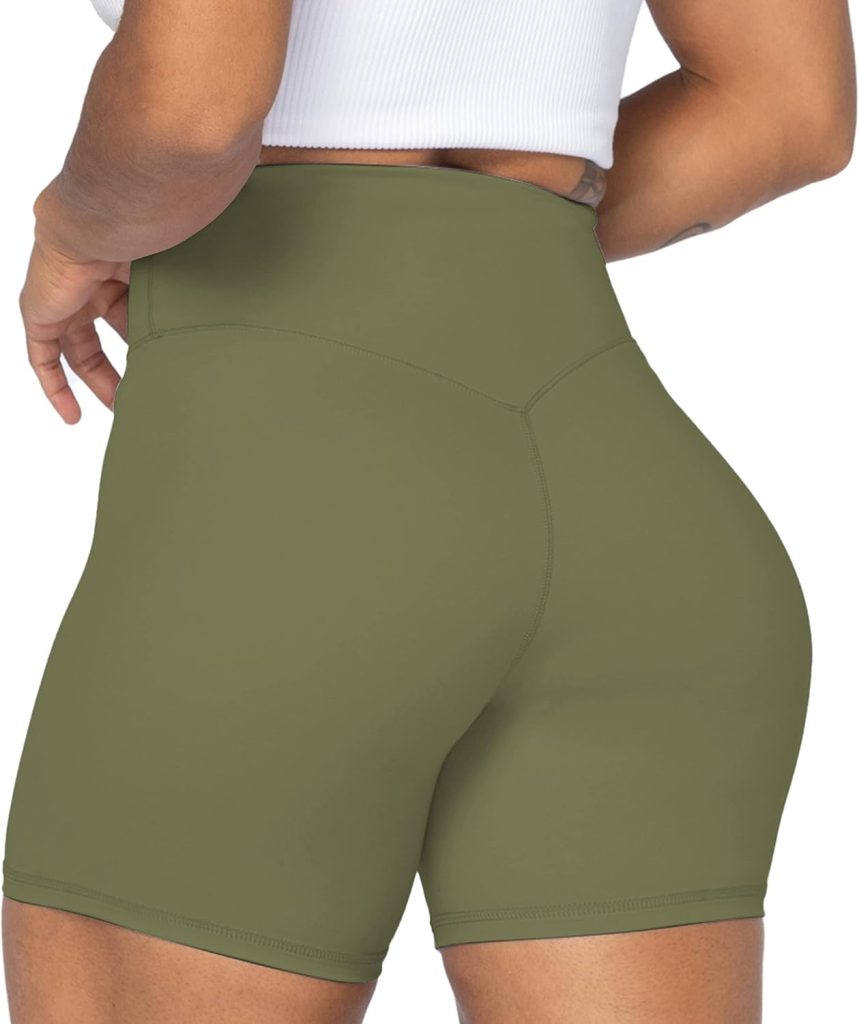 Sunzel No Front Seam High Waist Biker Shorts for Women, Squat Proof Yoga Workout Gym Bike Shorts Sunzel No Front Seam High Waist Biker Shorts for Women, Squat Proof Yoga Workout Gym Bike Shorts