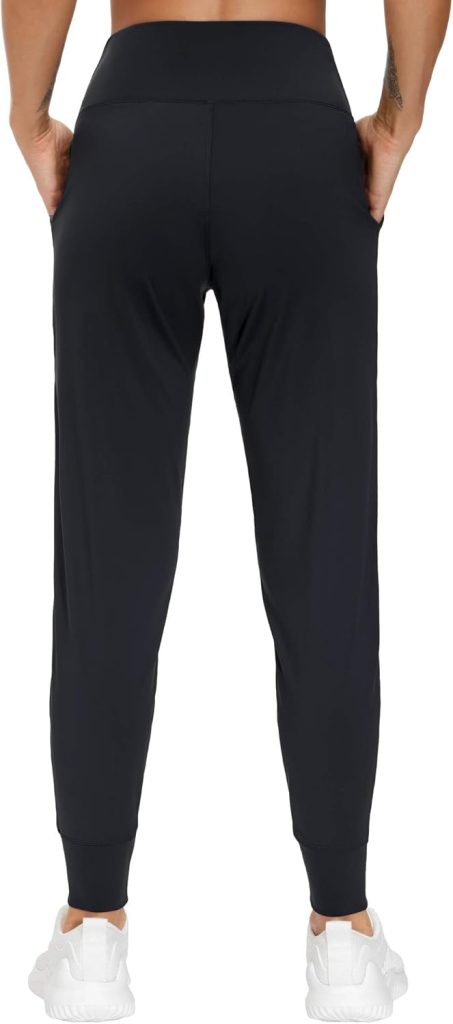 THE GYM PEOPLE Womens Joggers Pants Lightweight Athletic Leggings Tapered Lounge Pants for Workout, Yoga, Running